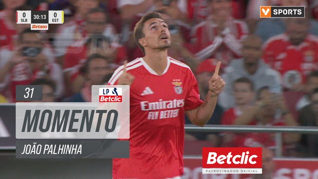 Benfica, Jogada, João Palhinha aos 31'