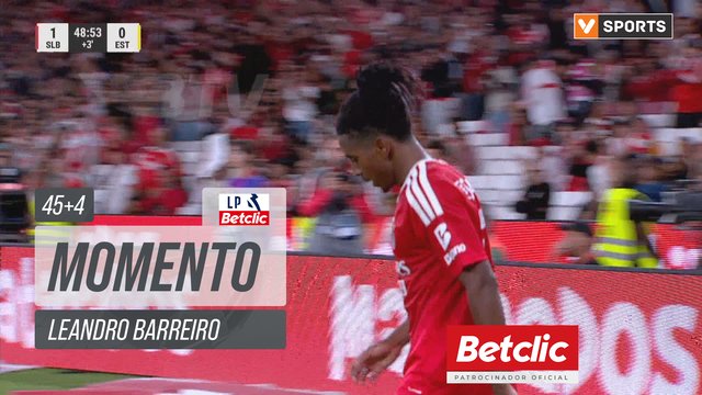 Benfica, Jogada, Leandro Barreiro aos 45'+4'