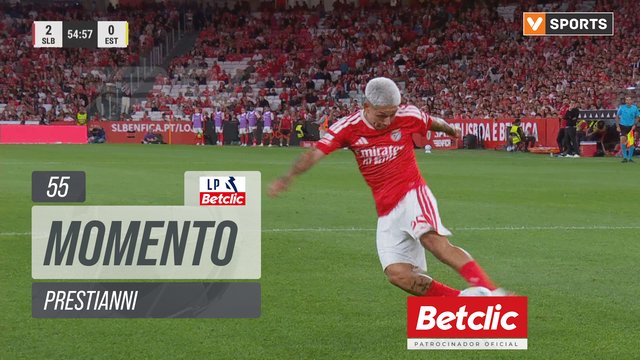 Benfica, Jogada, Prestianni aos 55'