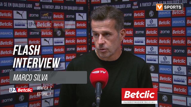 I Liga (#4) | Benfica 2-1 Estoril: Flash Interview Marco Silva