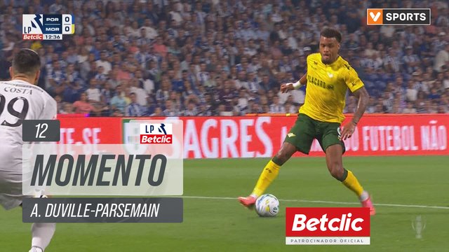 Moreirense, Jogada, A. Duville-Parsemain aos 12'
