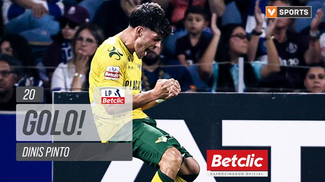 GOLO! Moreirense, Dinis Pinto aos 20', FC Porto 0-1 Moreirense