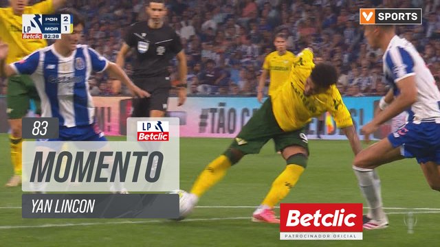 Moreirense, Jogada, Yan Lincon aos 83'