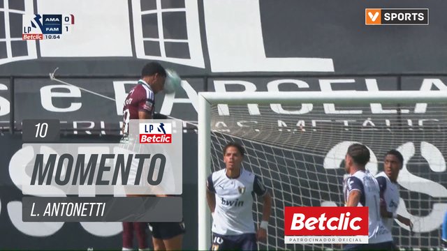 Estrela Amadora, Jogada, L. Antonetti aos 10'