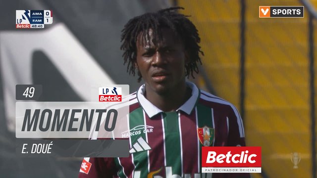 Estrela Amadora, Jogada, E. Doué aos 49'