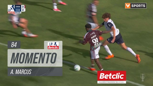 Estrela Amadora, Jogada, A. Marcus aos 84'