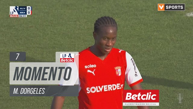 Braga, Jogada, M. Dorgeles aos 7'
