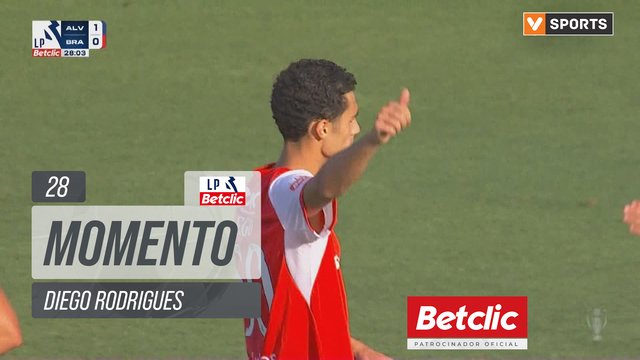 Braga, Jogada, Diego Rodrigues aos 28'