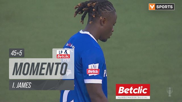 Alverca, Jogada, I. James aos 45'+5'