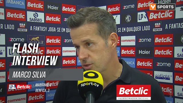 I Liga (#5) | Marítimo 0-3 Benfica: Flash Interview Marco Silva