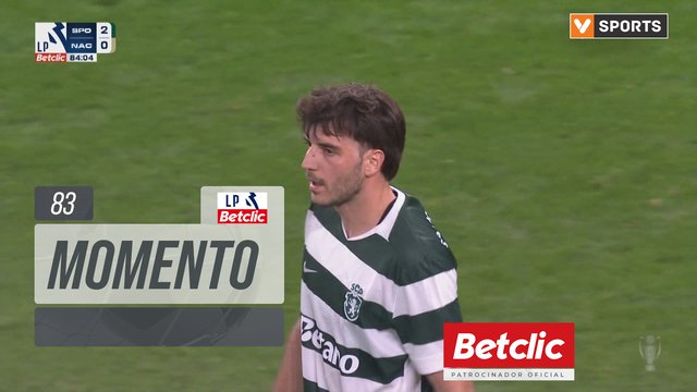 Sporting, Jogada, F. Ioannidis 83m aos 83'