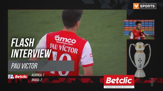 I Liga (#5) | Alverca 1-2 Braga: Flash Interview Pau Victor
