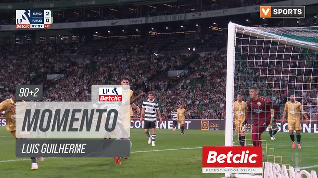Sporting, Jogada, Luis Guilherme aos 90'+2'