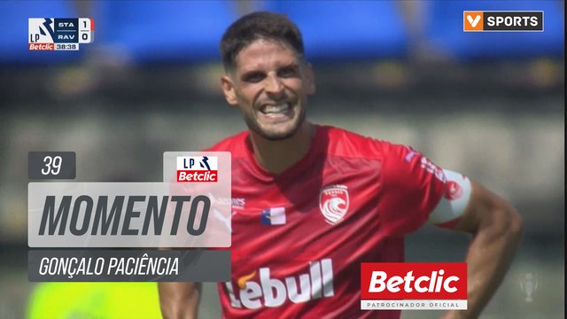 Santa Clara, Jogada, Gonçalo Paciência aos 39'