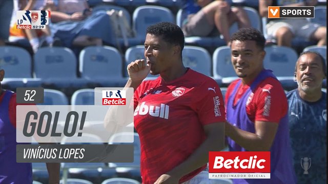 GOLO! Santa Clara, Vinícius Lopes aos 52', Santa Clara 3-0 Rio Ave