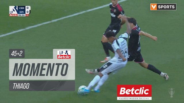 Vitória SC, Jogada, Thiago aos 45'+2'