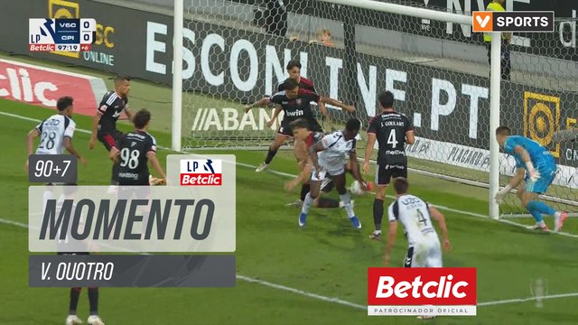 Vitória SC, Jogada, V. Ouotro aos 90'+7'