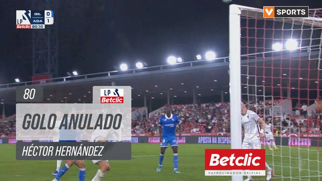 Gil Vicente, Golo Anulado, Héctor Hernández aos 80'