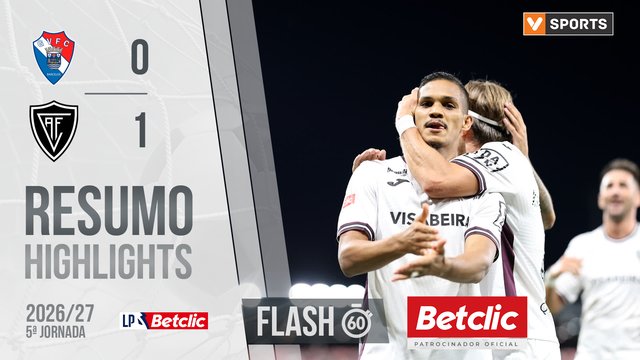 Liga Portugal Betclic (5ªJ): Resumo Flash Gil Vicente 0-1 Académico
