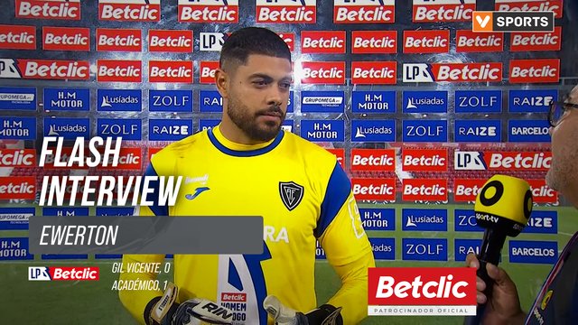 I Liga (#5) | Gil Vicente 0-1 Académico: Flash Interview Ewerton