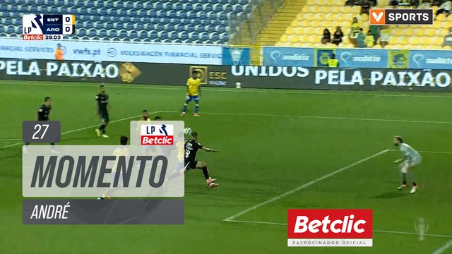 Estoril, Jogada, André aos 27'