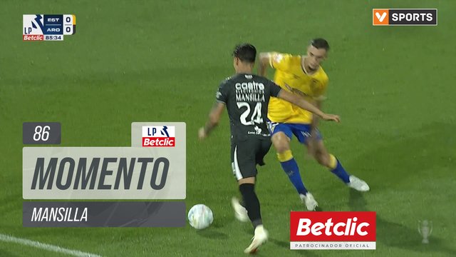 Arouca, Jogada, Mansilla aos 86'