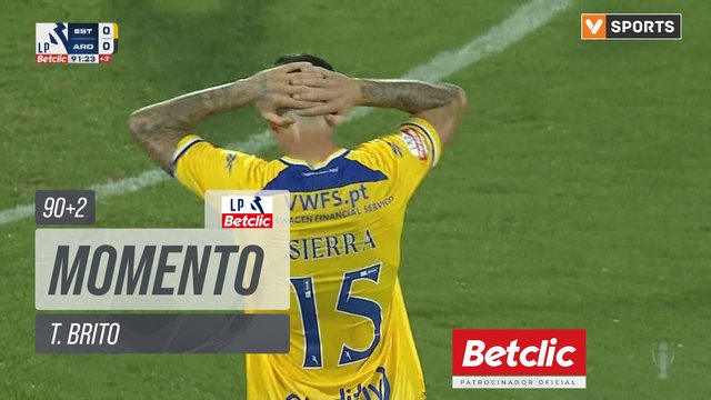 Estoril, Jogada, T. Brito aos 90'+2'