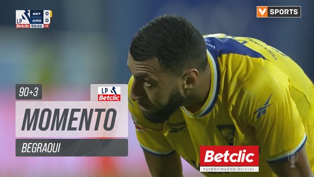 Estoril, Jogada, Begraoui aos 90'+3'