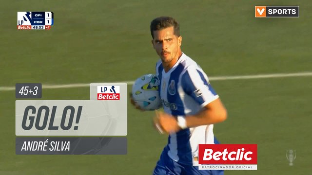 GOLO! FC Porto, André Silva aos 45'+3', Casa Pia 1-1 FC Porto