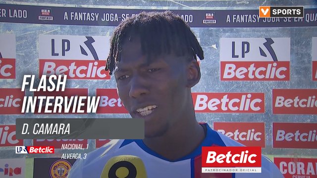 I Liga (#6) | Nacional 1-3 Alverca: Flash Interview D. Camara