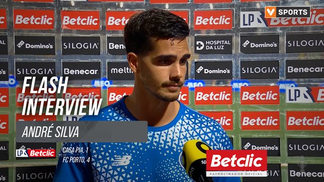 I Liga (#6) | Casa Pia 1-4 FC Porto: Flash Interview André Silva