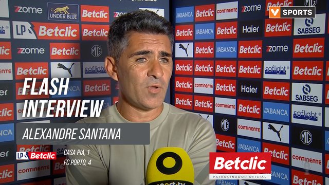 I Liga (#6) | Casa Pia 1-4 FC Porto: Flash Interview Alexandre Santana