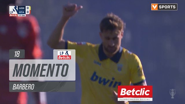 Arouca, Jogada, Barbero aos 18'