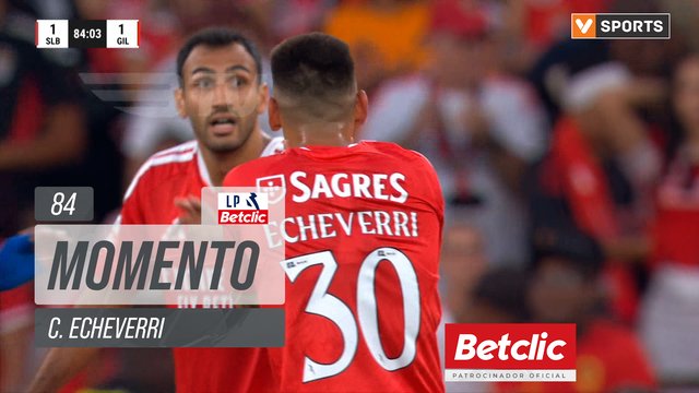 Benfica, Jogada, C. Echeverri aos 84'