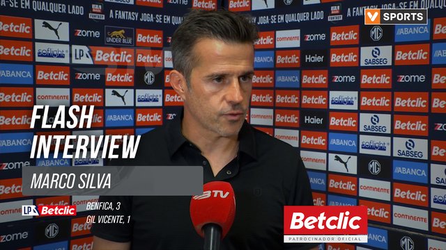 I Liga (#6) | Benfica 3-1 Gil Vicente: Flash Interview Marco Silva