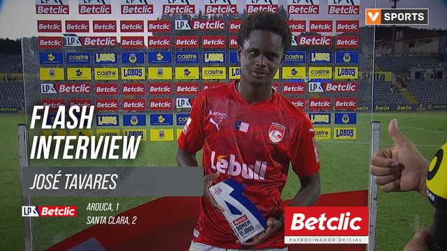 I Liga (#6) | Arouca 1-2 Santa Clara: Flash Interview José Tavares