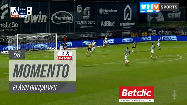 Sporting, Jogada, Flávio Gonçalves aos 58'