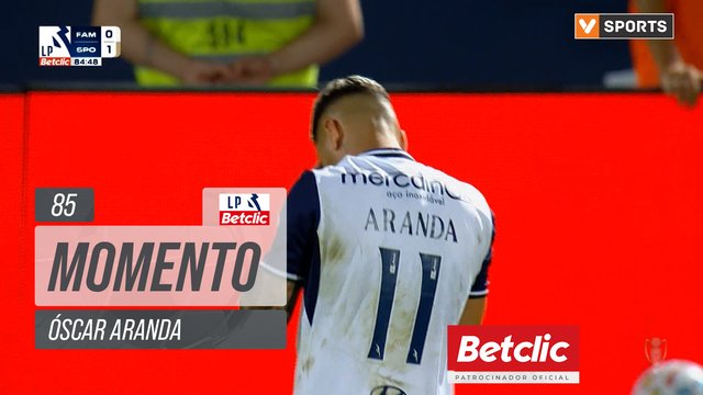 Famalicão, Jogada, Óscar Aranda aos 85'