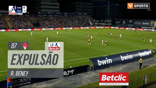 Famalicão, Expulsão, R. Beney aos 87'