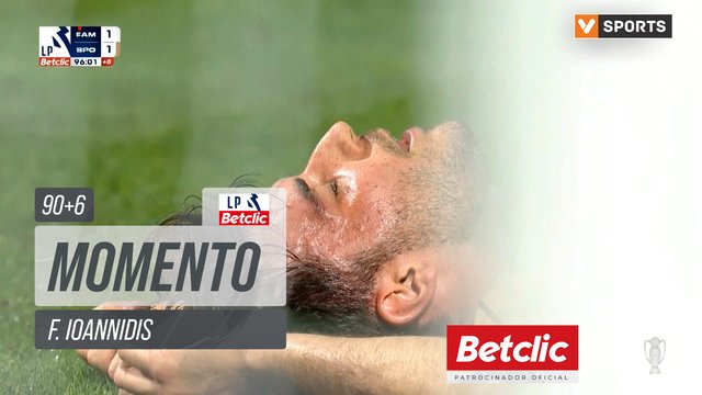 Sporting, Jogada, F. Ioannidis aos 90'+6'