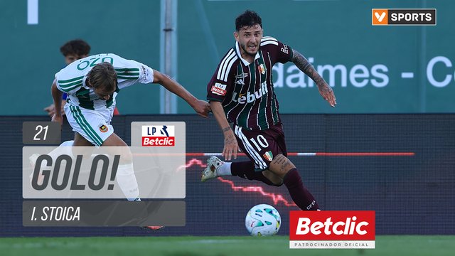 GOLO! Estrela Amadora, I. Stoica aos 21', Rio Ave 0-1 Estrela Amadora