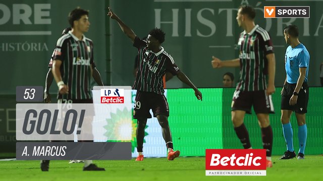 GOLO! Estrela Amadora, A. Marcus aos 53', Rio Ave 1-2 Estrela Amadora
