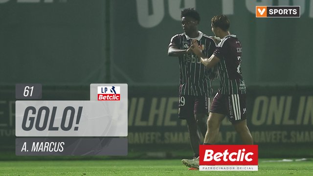 GOLO! Estrela Amadora, A. Marcus aos 61', Rio Ave 2-3 Estrela Amadora