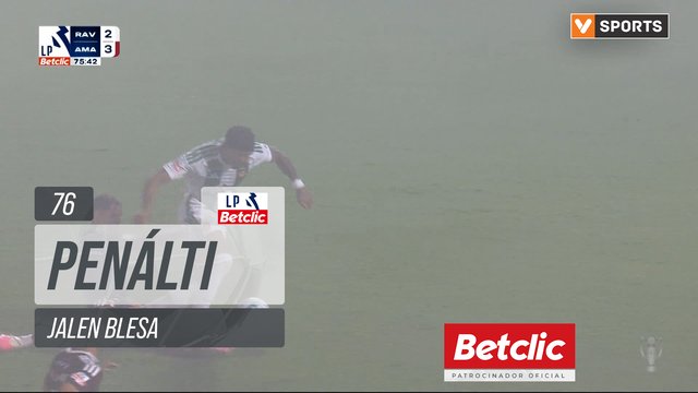 Rio Ave, Penálti, Jalen Blesa aos 76'
