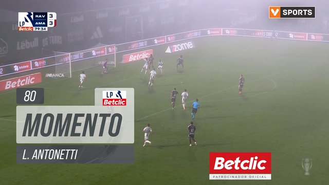Estrela Amadora, Jogada, L. Antonetti aos 80'
