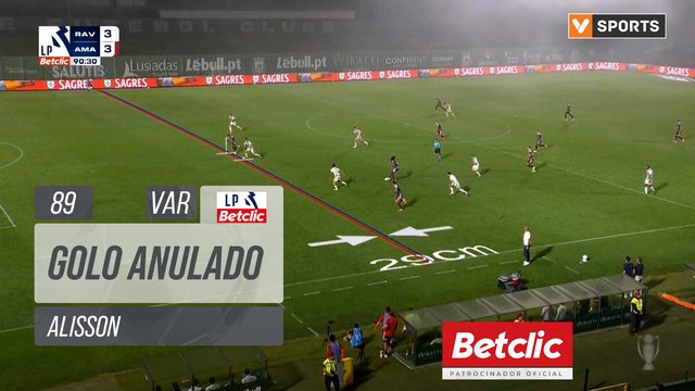 Estrela Amadora, Golo Anulado, Alisson aos 89'