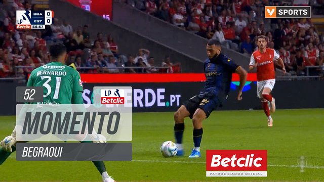 Estoril, Jogada, Begraoui aos 52'