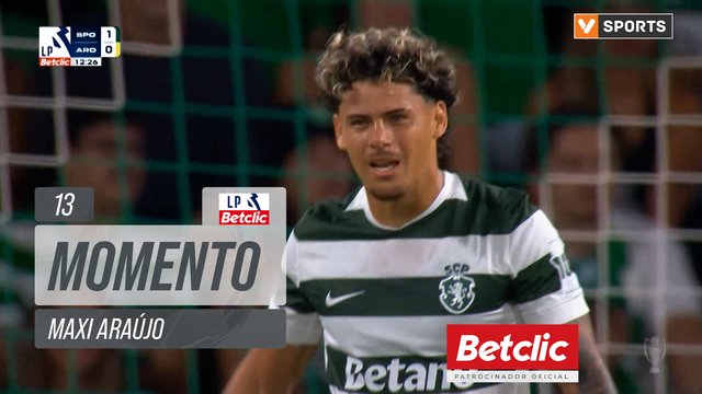 Sporting, Jogada, Maxi Araújo aos 13'