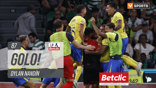 GOLO! Arouca, Dylan Nandín aos 87', Sporting 2-2 Arouca