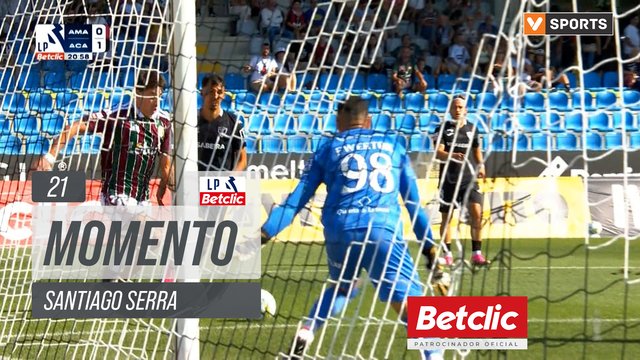 Estrela Amadora, Jogada, Santiago Serra aos 21'